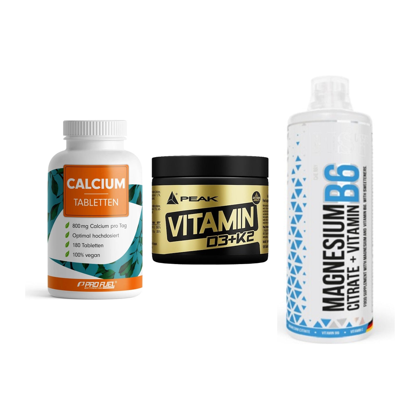 Calcium, Vitamin D & Magnesium: ProFuel Calcium + 2 weitere – alle enthaltenen Artikel