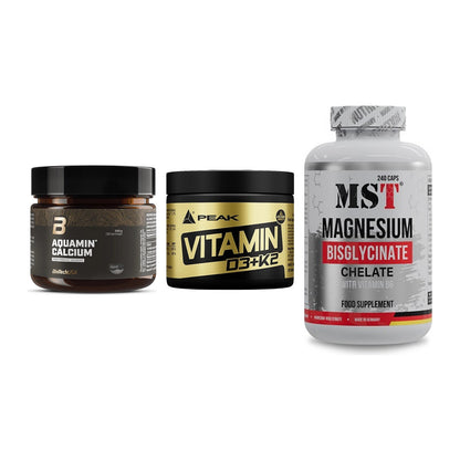 Calcium, Vitamin D & Magnesium: BioTech Aquamin Calcium + 2 weitere – alle enthaltenen Artikel