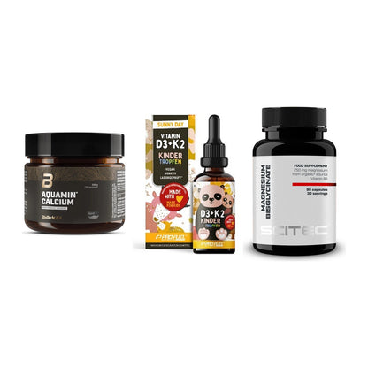 Calcium, Vitamin D & Magnesium: BioTech Aquamin Calcium + 2 weitere – alle enthaltenen Artikel