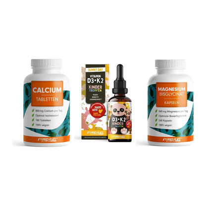 Calcium, Vitamin D & Magnesium: ProFuel Calcium + 2 weitere – alle enthaltenen Artikel