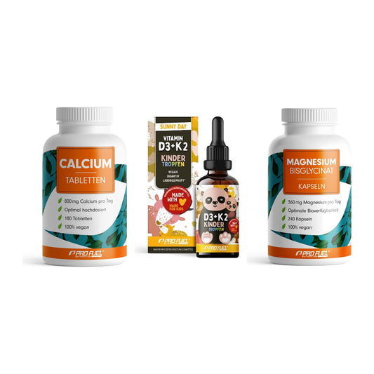 Calcium, Vitamin D & Magnesium: ProFuel Calcium + 2 weitere – alle enthaltenen Artikel