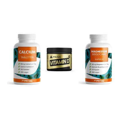 Calcium, Vitamin D & Magnesium: ProFuel Calcium + 2 weitere – alle enthaltenen Artikel