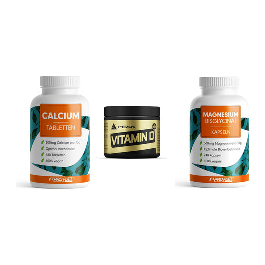 Calcium, Vitamin D & Magnesium: ProFuel Calcium + 2 weitere – alle enthaltenen Artikel