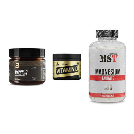Calcium, Vitamin D & Magnesium: BioTech Aquamin Calcium + 2 weitere – alle enthaltenen Artikel