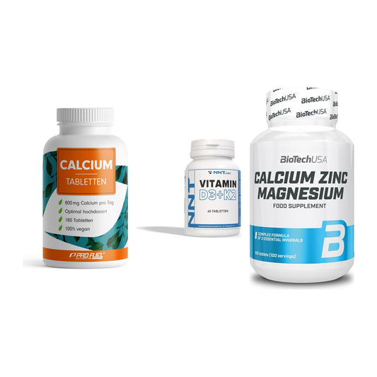 Calcium, Vitamin D & Magnesium: ProFuel Calcium + 2 weitere – alle enthaltenen Artikel