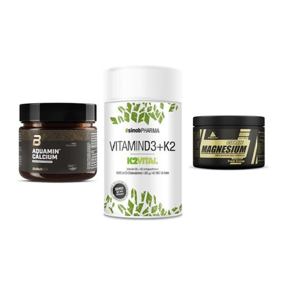 Calcium, Vitamin D & Magnesium: BioTech Aquamin Calcium + 2 weitere – alle enthaltenen Artikel
