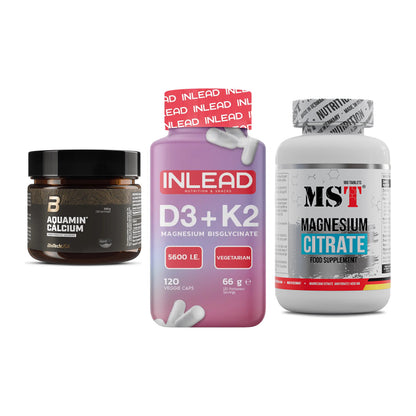 Calcium, Vitamin D & Magnesium: BioTech Aquamin Calcium + 2 weitere – alle enthaltenen Artikel