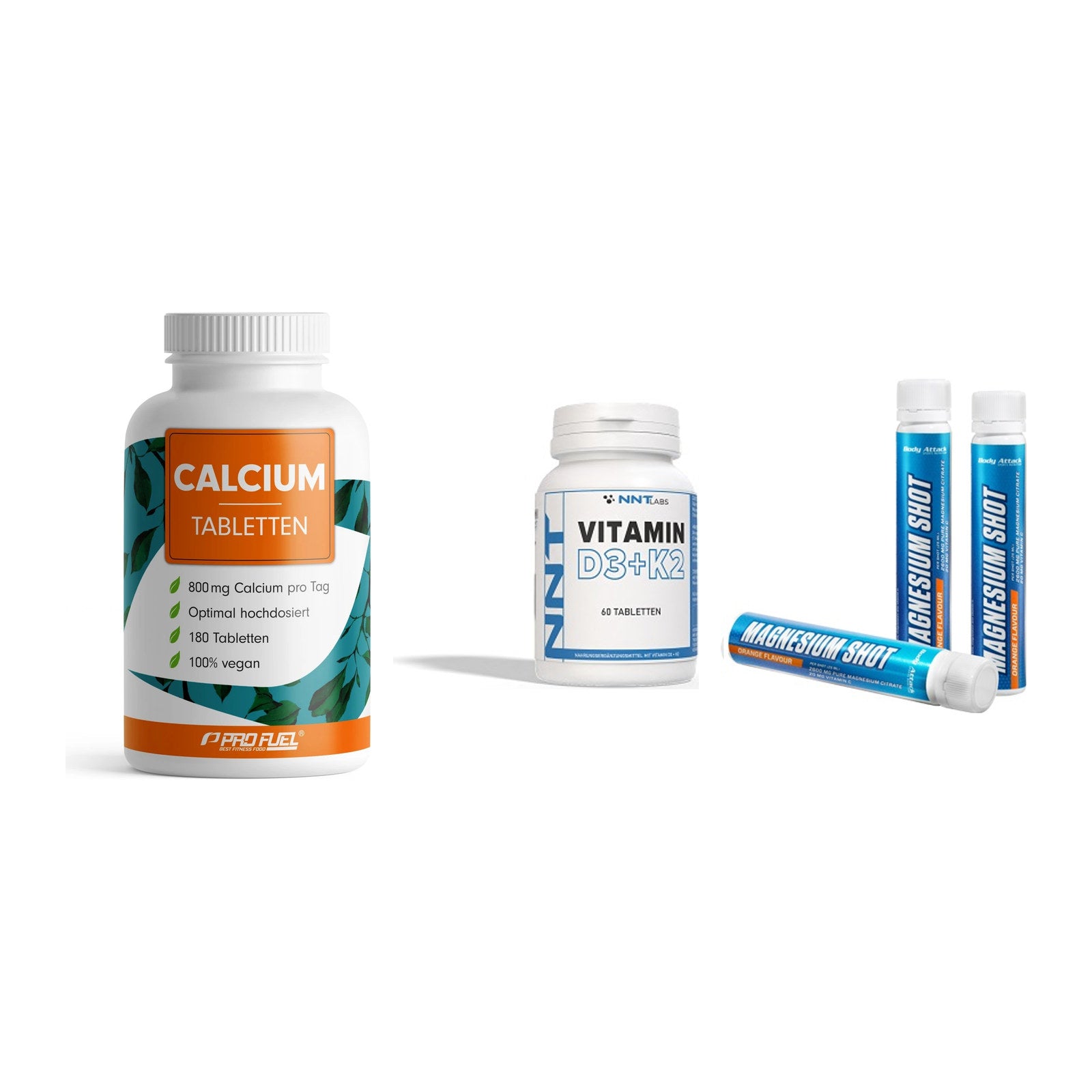 Calcium, Vitamin D & Magnesium: ProFuel Calcium + 2 weitere – alle enthaltenen Artikel