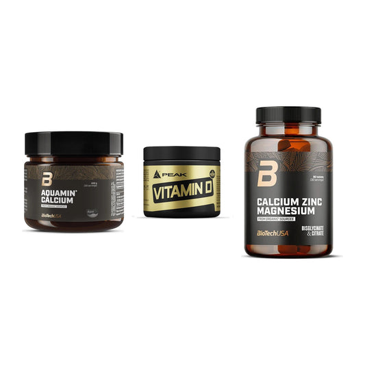Calcium, Vitamin D & Magnesium: BioTech Aquamin Calcium + 2 weitere – alle enthaltenen Artikel