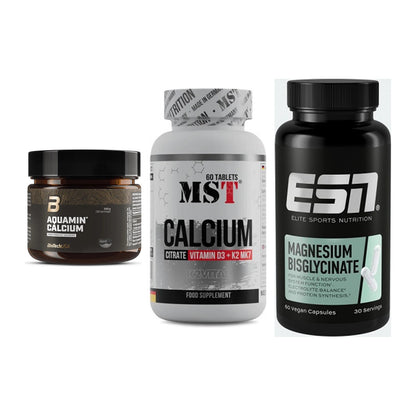 Calcium, Vitamin D & Magnesium: BioTech Aquamin Calcium + 2 weitere – alle enthaltenen Artikel
