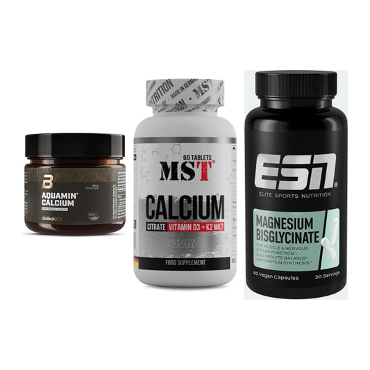 Calcium, Vitamin D & Magnesium: BioTech Aquamin Calcium + 2 weitere – alle enthaltenen Artikel