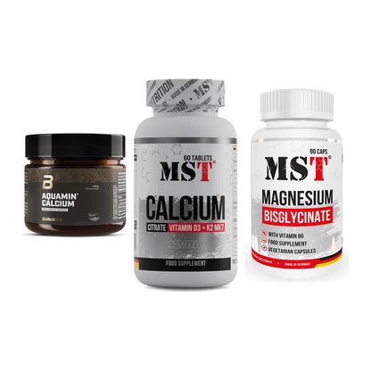 Calcium, Vitamin D & Magnesium: BioTech Aquamin Calcium + 2 weitere – alle enthaltenen Artikel