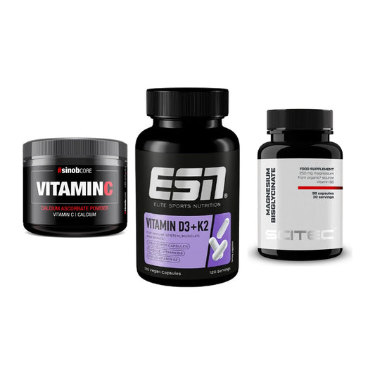 Calcium, Vitamin D & Magnesium: Sinob Vitamin C Calcium + 2 weitere – alle enthaltenen Artikel
