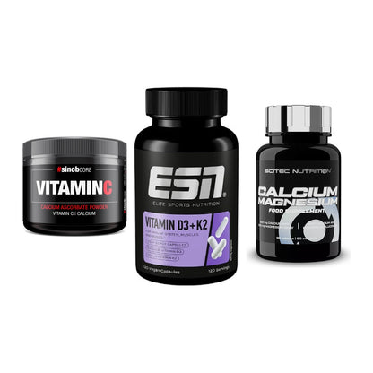 Calcium, Vitamin D & Magnesium: Sinob Vitamin C Calcium + 2 weitere – alle enthaltenen Artikel