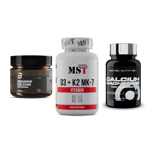 Calcium, Vitamin D & Magnesium: BioTech Aquamin Calcium + 2 weitere – alle enthaltenen Artikel