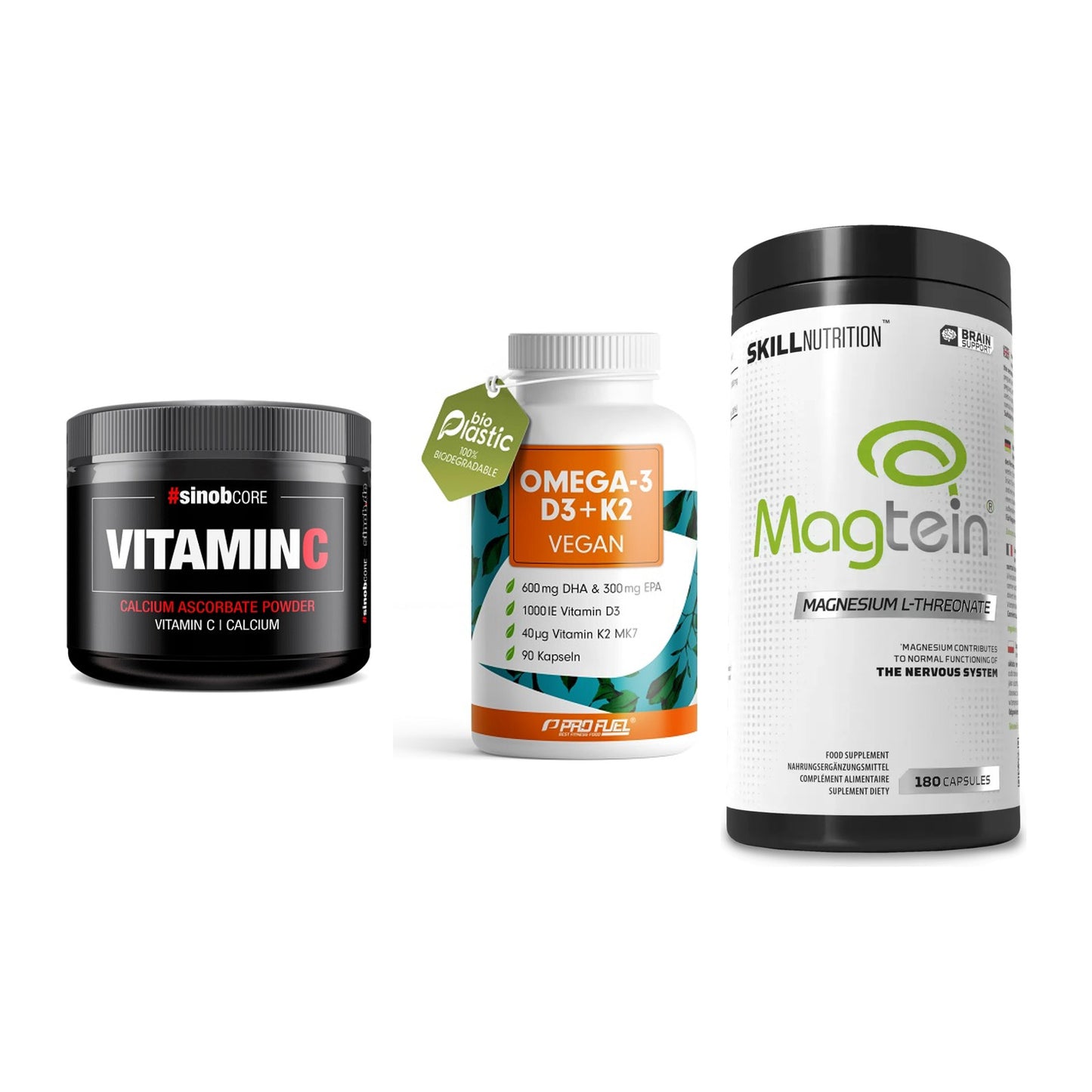 Calcium, Vitamin D & Magnesium: Sinob Vitamin C Calcium + 2 weitere – alle enthaltenen Artikel