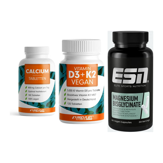 Calcium, Vitamin D & Magnesium: ProFuel Calcium + 2 weitere – alle enthaltenen Artikel