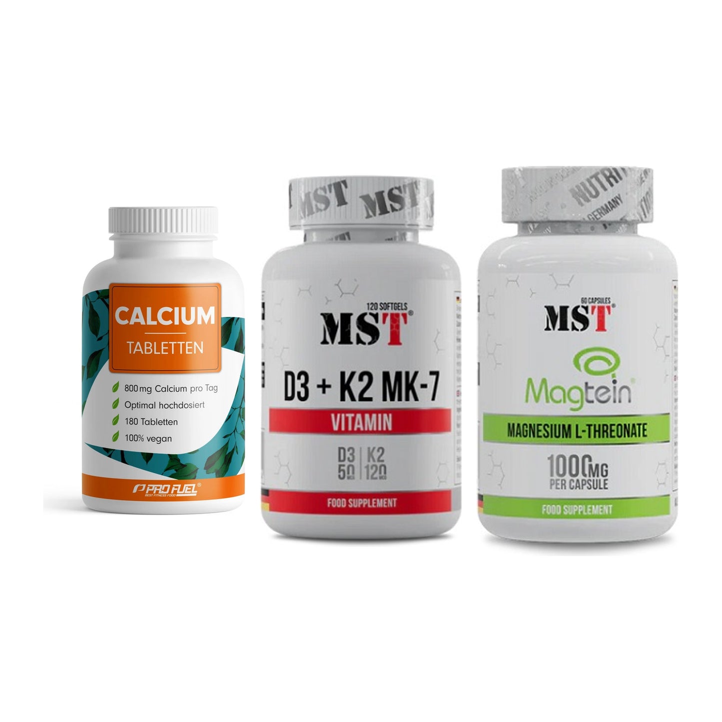 Calcium, Vitamin D & Magnesium: ProFuel Calcium + 2 weitere – alle enthaltenen Artikel