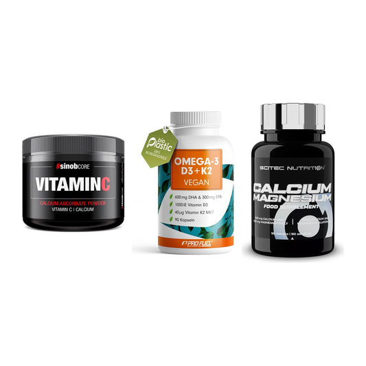 Calcium, Vitamin D & Magnesium: Sinob Vitamin C Calcium + 2 weitere – alle enthaltenen Artikel