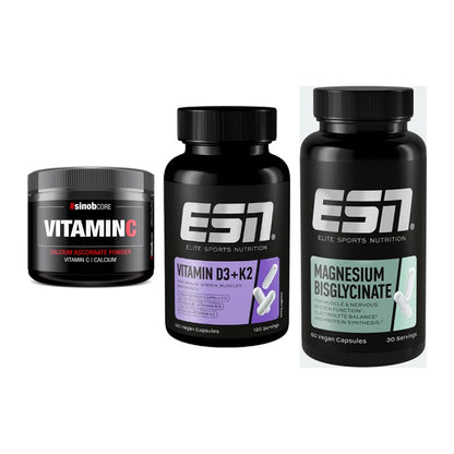Calcium, Vitamin D & Magnesium: Sinob Vitamin C Calcium + 2 weitere – alle enthaltenen Artikel