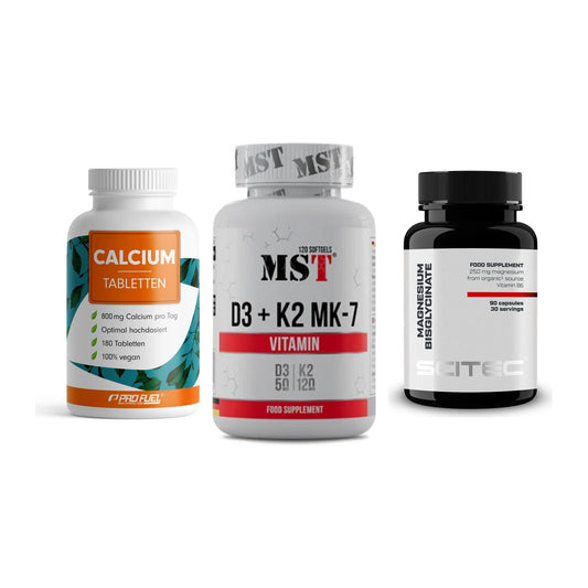 Calcium, Vitamin D & Magnesium: ProFuel Calcium + 2 weitere – alle enthaltenen Artikel