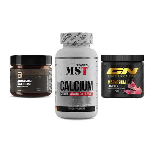 Calcium, Vitamin D & Magnesium: BioTech Aquamin Calcium + 2 weitere – alle enthaltenen Artikel