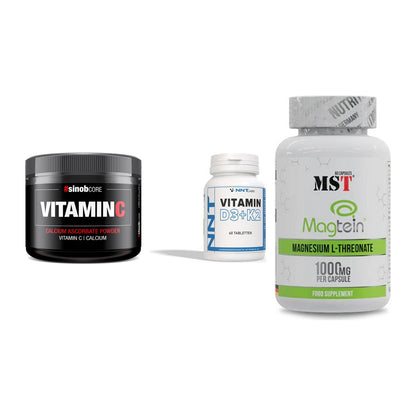 Calcium, Vitamin D & Magnesium: Sinob Vitamin C Calcium + 2 weitere – alle enthaltenen Artikel