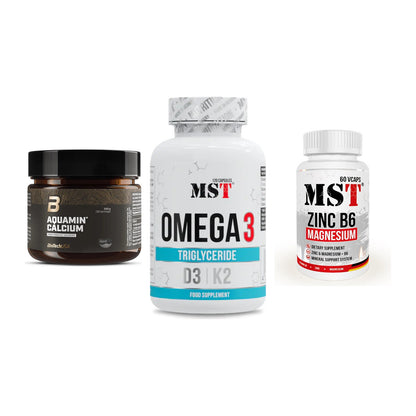 Calcium, Vitamin D & Magnesium: BioTech Aquamin Calcium + 2 weitere – alle enthaltenen Artikel