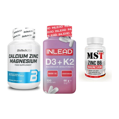 Calcium, Vitamin D & Magnesium: BioTech Calcium Zinc + 2 weitere – alle enthaltenen Artikel