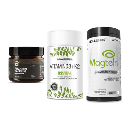 Calcium, Vitamin D & Magnesium: BioTech Aquamin Calcium + 2 weitere – alle enthaltenen Artikel