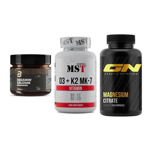 Calcium, Vitamin D & Magnesium: BioTech Aquamin Calcium + 2 weitere – alle enthaltenen Artikel