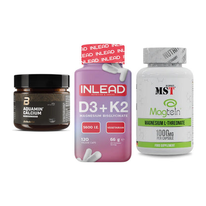 Calcium, Vitamin D & Magnesium: BioTech Aquamin Calcium + 2 weitere – alle enthaltenen Artikel