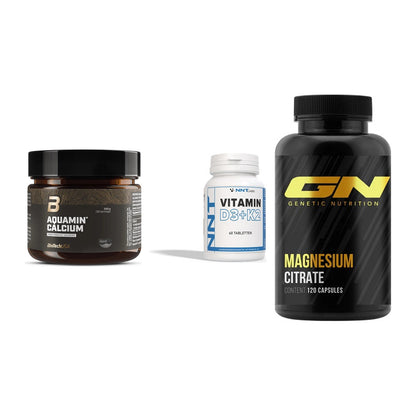 Calcium, Vitamin D & Magnesium: BioTech Aquamin Calcium + 2 weitere – alle enthaltenen Artikel