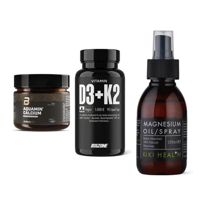 Calcium, Vitamin D & Magnesium: BioTech Aquamin Calcium + 2 weitere – alle enthaltenen Artikel