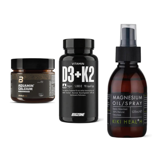 Calcium, Vitamin D & Magnesium: BioTech Aquamin Calcium + 2 weitere – alle enthaltenen Artikel