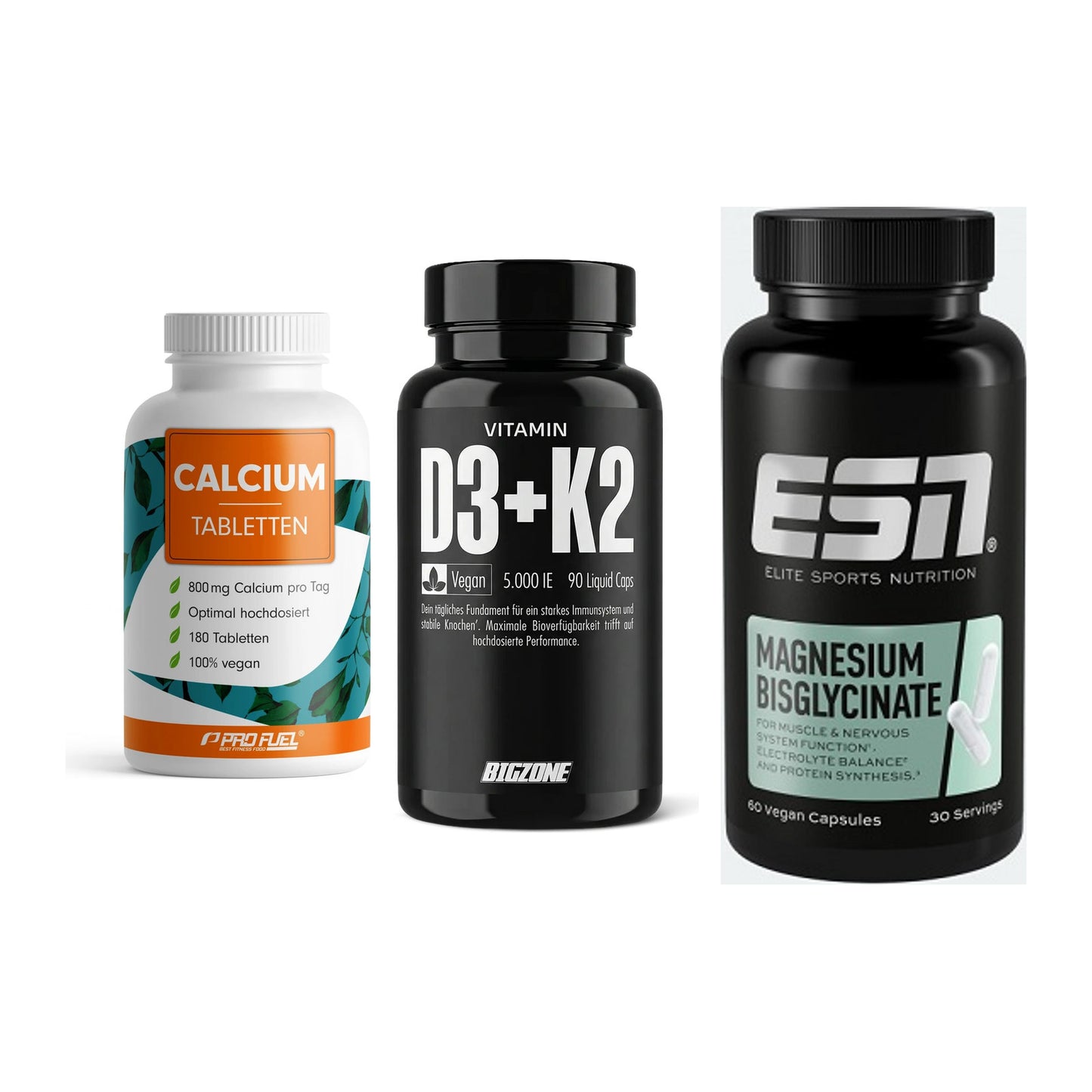 Calcium, Vitamin D & Magnesium: ProFuel Calcium + 2 weitere – alle enthaltenen Artikel