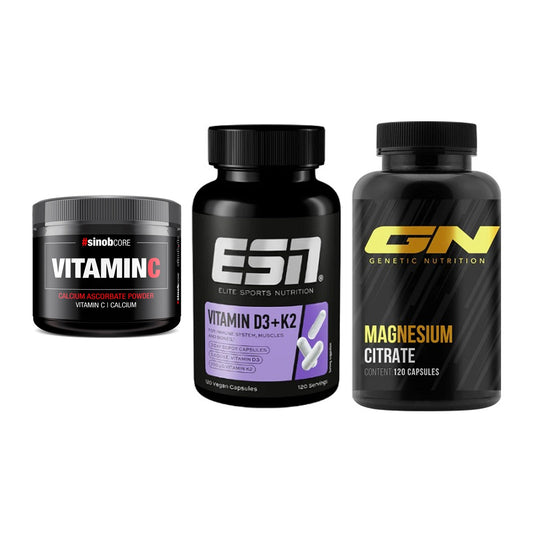 Calcium, Vitamin D & Magnesium: Sinob Vitamin C Calcium + 2 weitere – alle enthaltenen Artikel