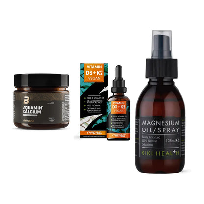 Calcium, Vitamin D & Magnesium: BioTech Aquamin Calcium + 2 weitere – alle enthaltenen Artikel