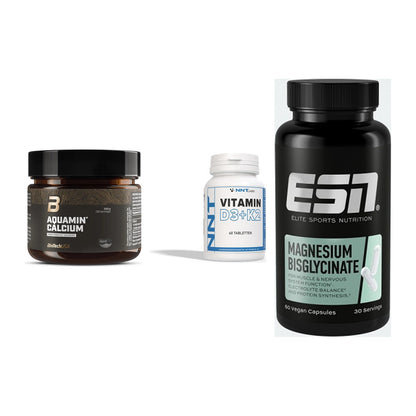 Calcium, Vitamin D & Magnesium: BioTech Aquamin Calcium + 2 weitere – alle enthaltenen Artikel