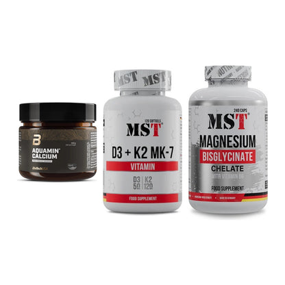 Calcium, Vitamin D & Magnesium: BioTech Aquamin Calcium + 2 weitere – alle enthaltenen Artikel