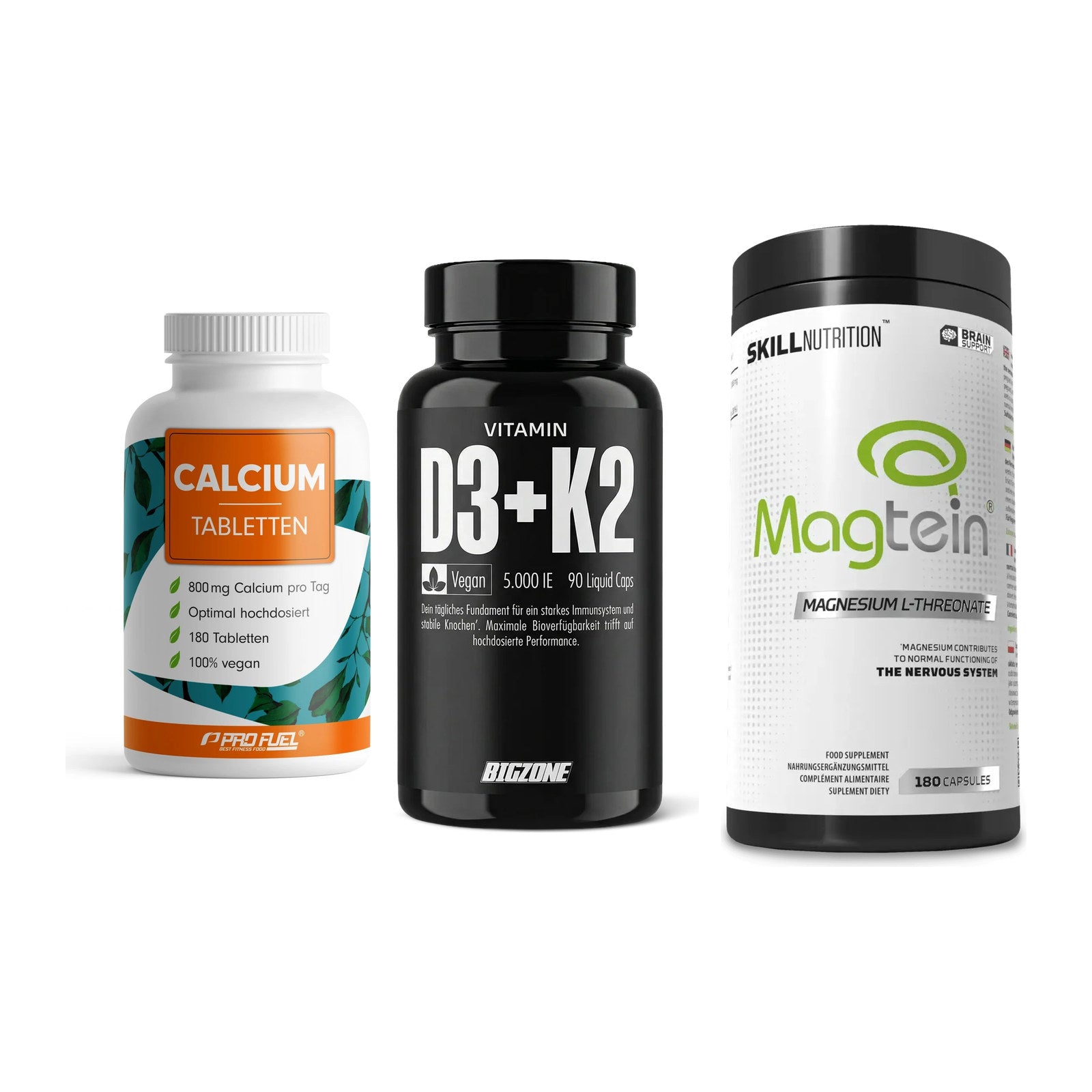 Calcium, Vitamin D & Magnesium: ProFuel Calcium + 2 weitere – alle enthaltenen Artikel