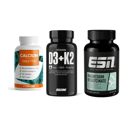 Calcium, Vitamin D & Magnesium: ProFuel Calcium + 2 weitere – alle enthaltenen Artikel