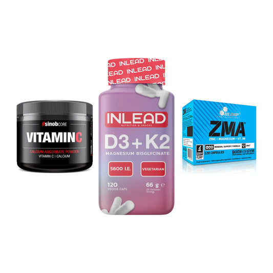 Calcium, Vitamin D & Magnesium: Sinob Vitamin C Calcium + 2 weitere – alle enthaltenen Artikel
