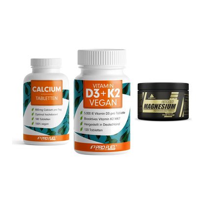 Calcium, Vitamin D & Magnesium: ProFuel Calcium + 2 weitere – alle enthaltenen Artikel