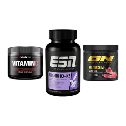 Calcium, Vitamin D & Magnesium: Sinob Vitamin C Calcium + 2 weitere – alle enthaltenen Artikel