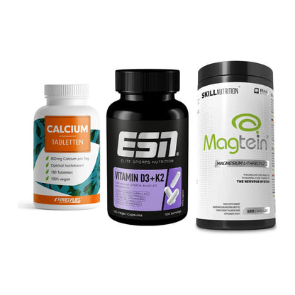 Calcium, Vitamin D & Magnesium: ProFuel Calcium + 2 weitere – alle enthaltenen Artikel