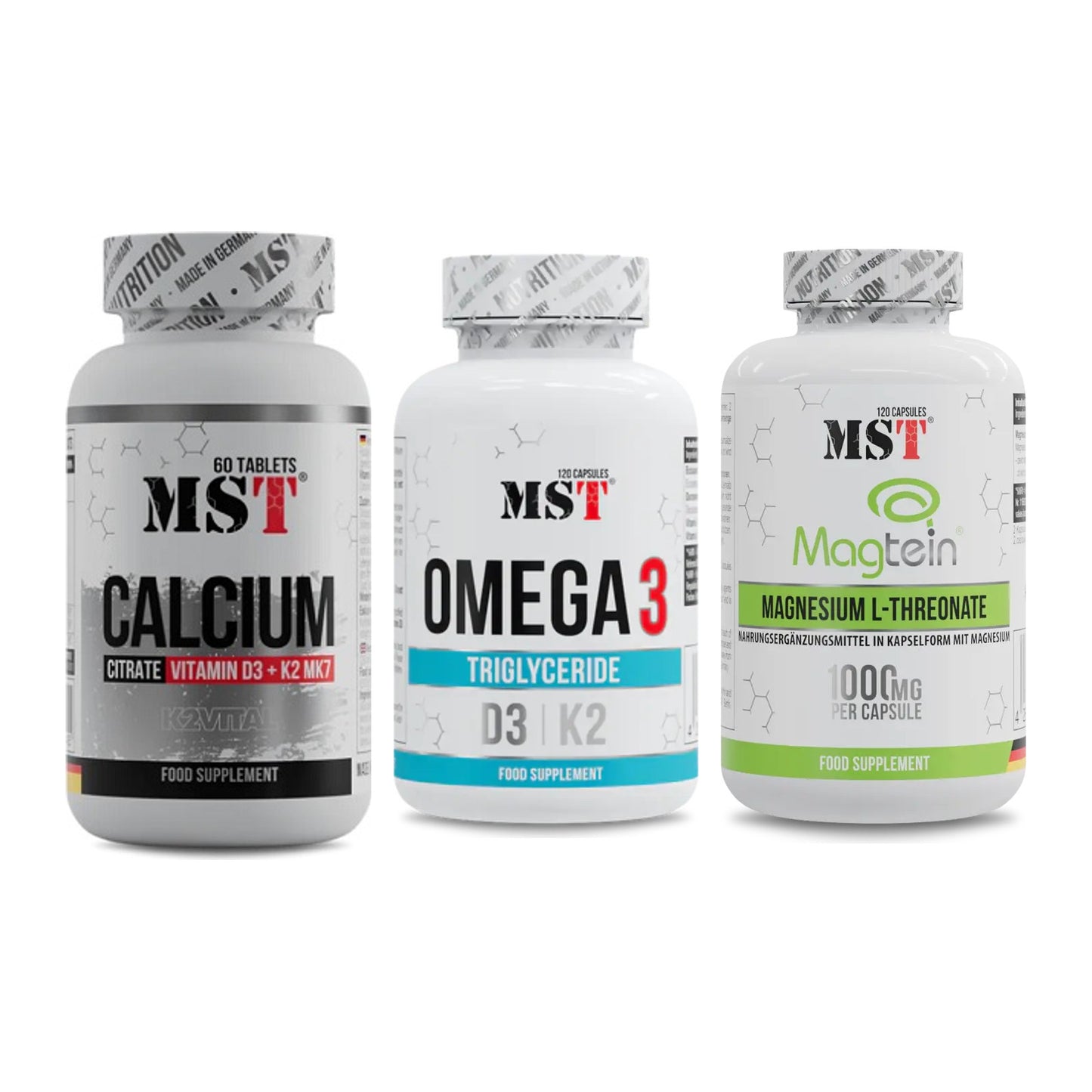 Calcium, Vitamin D & Magnesium: MST Calcium Citrate D3 + 2 weitere – alle enthaltenen Artikel