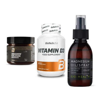 Calcium, Vitamin D & Magnesium: BioTech Aquamin Calcium + 2 weitere – alle enthaltenen Artikel