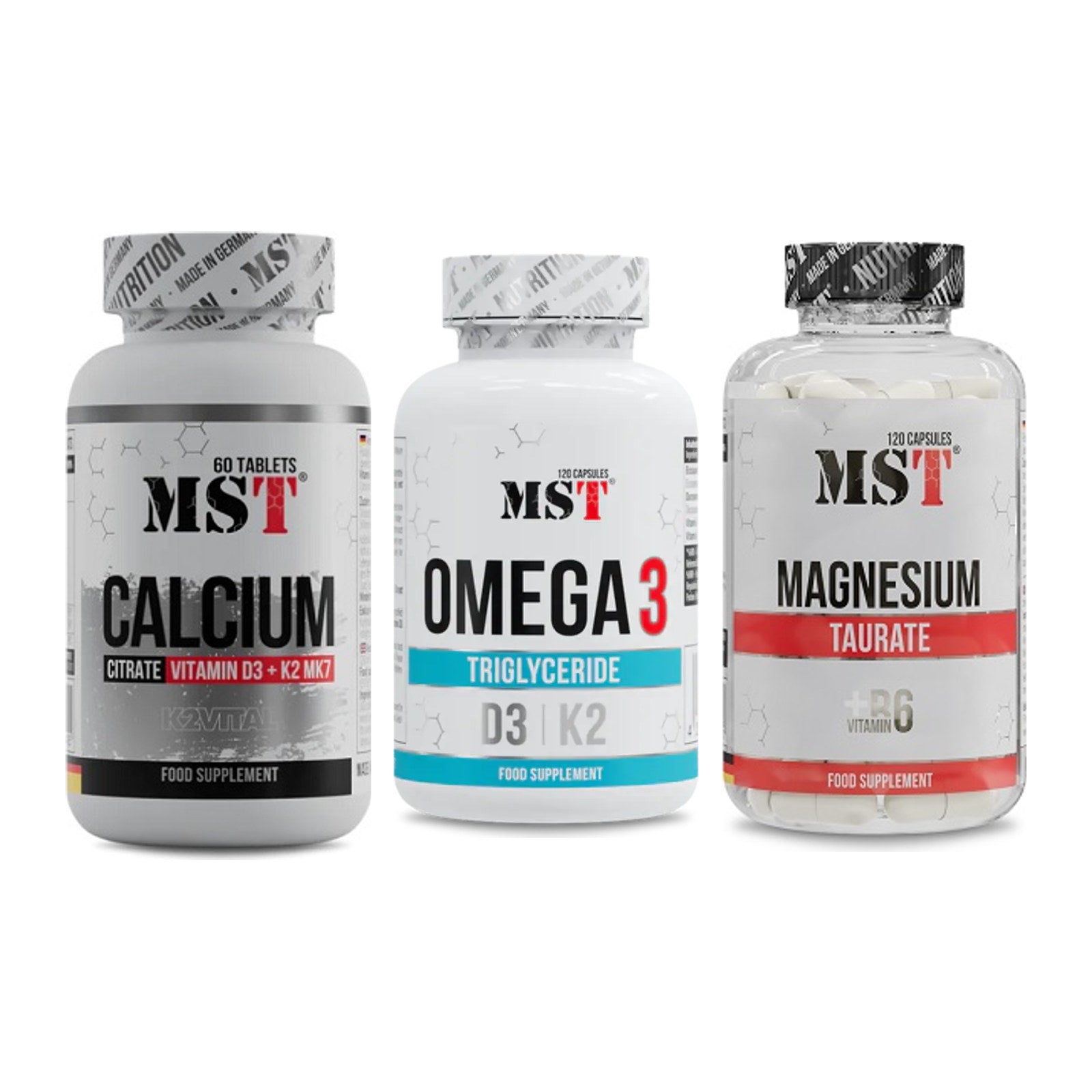 Calcium, Vitamin D & Magnesium: MST Calcium Citrate D3 + 2 weitere – alle enthaltenen Artikel