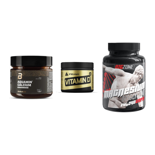 Calcium, Vitamin D & Magnesium: BioTech Aquamin Calcium + 2 weitere – alle enthaltenen Artikel